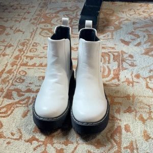 White boots